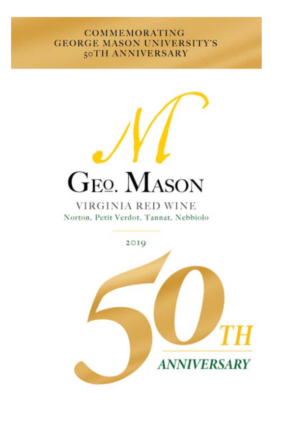 George Mason: 50th Anniversary Red Cuvee by Chrysalis Vineyards