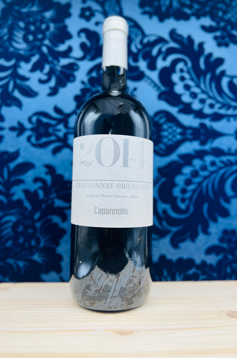 Tuscany: Capannelle Chardonnay Oro Bianco Inox MAGNUM